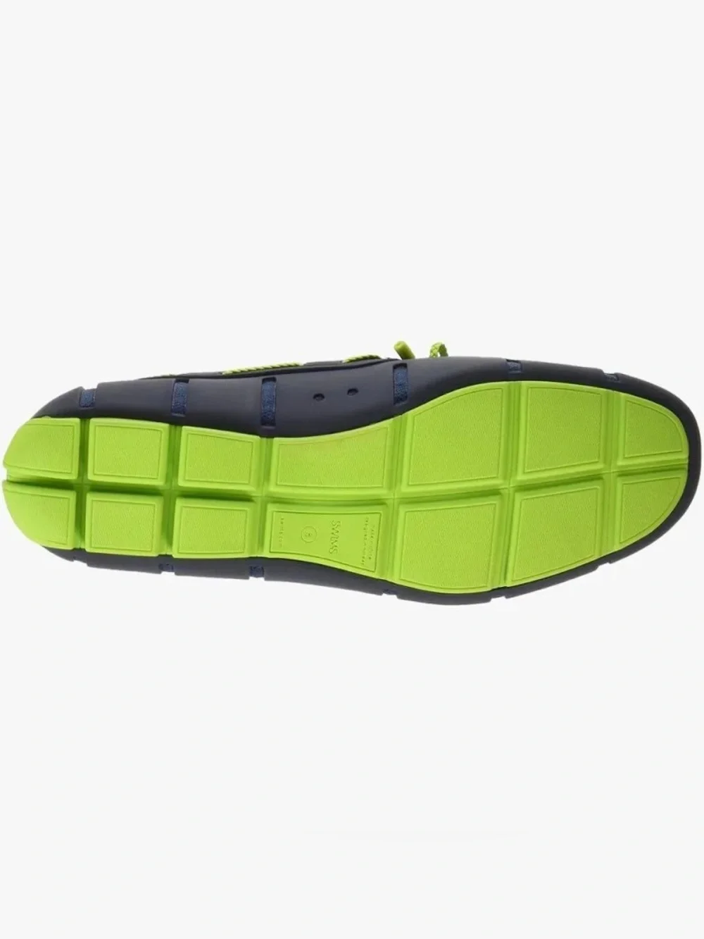 Swims Men’s Braided Lace Loafer Size 14 In Navy/Green